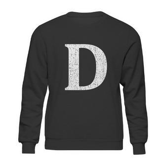 Capital Letter D Shirt Monogram Initial Sweatshirt | Favorety CA