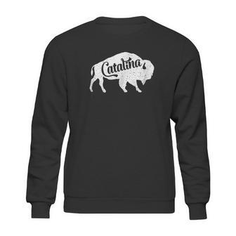 Catalina Island Bison Buffalo Sweatshirt | Favorety DE