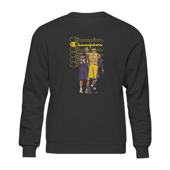 Champion Kobe Bryant And Lebron James Sweatshirt | Favorety