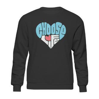 Choose Life Anti Abortion Sweatshirt | Favorety