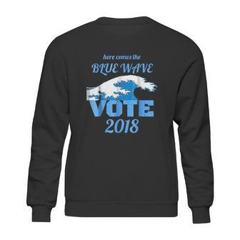 Here Comes The Blue Wave Sweatshirt | Favorety