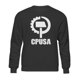 Communist Party Cpusa With Logo Sweatshirt | Favorety AU