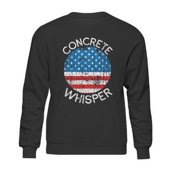 Concrete Whisper Construction Union Worker Labor Day Cool Gift Graphic Design Printed Casual Daily Basic Sweatshirt | Favorety CA