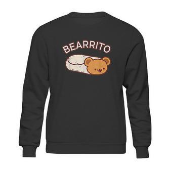 Cute Bearrito Teddy Bear Burrito Sweatshirt | Favorety