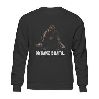 Cute Funny Bigfoot My Name Is Daryl Sweatshirt | Favorety CA