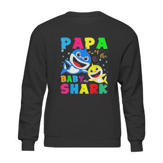 Cute Papa Of The Baby Shark Sweatshirt | Favorety