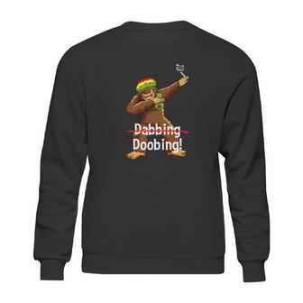 Dabbing Bigfoot Tee Shirt Smoking Cannabis Sweatshirt | Favorety AU