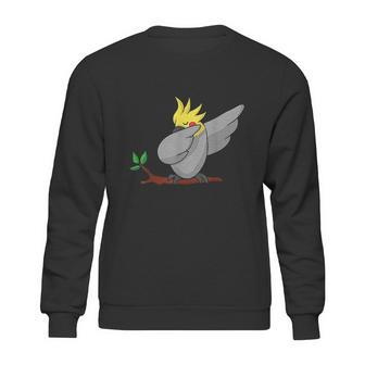 Dabbing Cockatiel Funny Dab Gift Hip Hop Dance Sweatshirt | Favorety