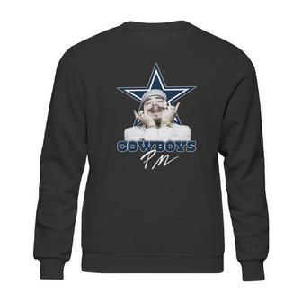 Dallas Cowboys Post Malone Shirt Hoodie Sweatshirts T Shirt Tee Sweatshirt | Favorety UK