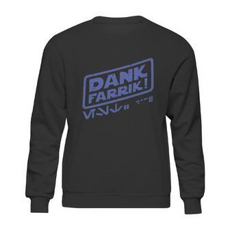 Dank Farrik Blue Sweatshirt | Favorety UK