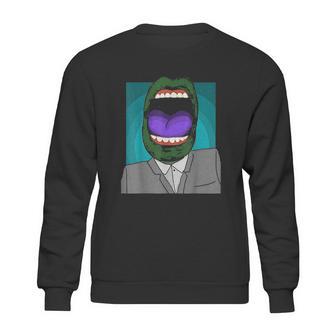 David Byrne Talking Head Art Sweatshirt | Favorety