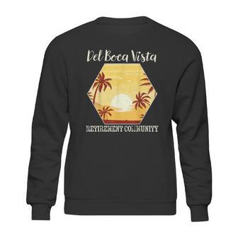 Del Boca Vista Retirement Florida Vintage Sweatshirt | Favorety