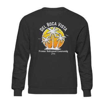 Del Boca Vista Retro Graphic Sweatshirt | Favorety