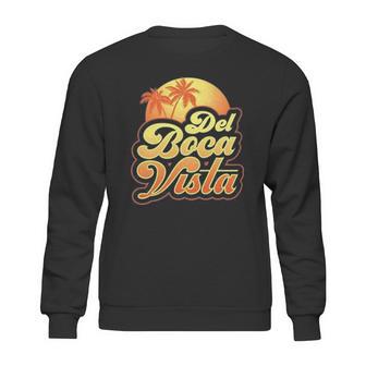 Del Boca Vista Sunset Retro Sweatshirt | Favorety AU