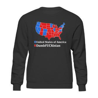 Democratic United States Of America Vs Dumfuckistan Resistance Resist Anti Trump Sweatshirt | Favorety