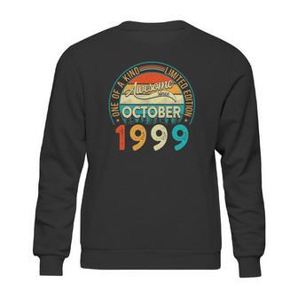 Distressed Vintage Awesome Since October 1999 22 Years Old Sweatshirt | Favorety