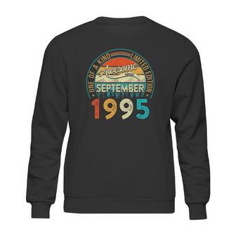 Distressed Vintage Awesome Since September 1995 26 Years Old Sweatshirt | Favorety CA