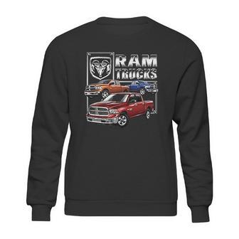 Dodge Ram Trucks Black Sweatshirt | Favorety