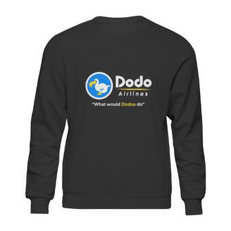 Dodo Airlines What Would Dodos Do Sweatshirt | Favorety