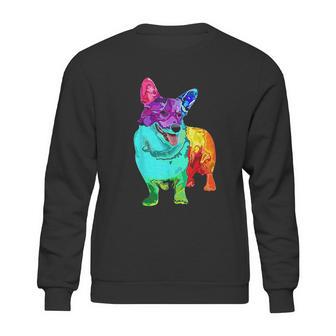 Dog Lover Gifts Welsh Corgi For Colorful Corgi Sweatshirt | Favorety CA