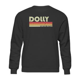 Dolly Gift Name Personalized Retro Vintage 80S 90S Birthday Sweatshirt | Favorety