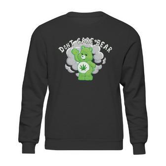 Dont Care Smoking Bear Sweatshirt | Favorety