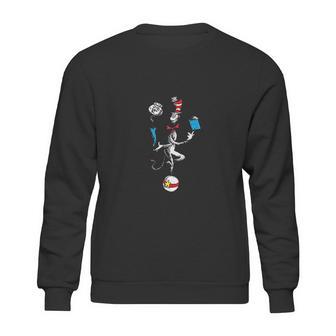 Dr Seuss The Cat In The Hat Balancing Act Sweatshirt | Favorety UK