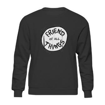 Dr Seuss Friend Of All Things Emblem Color Option Sweatshirt | Favorety DE