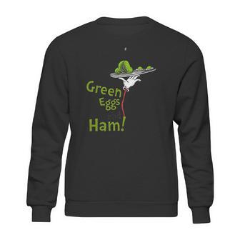 Dr Seuss Green Eggs And Ham Title Sweatshirt | Favorety AU