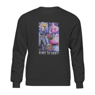 Dragonball Z Dragon Ball Fighterz Game Trunks Vs Majin Buu Sweatshirt | Favorety UK