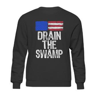 Drain The Swamp Graphic Design Printed Casual Daily Basic Sweatshirt | Favorety UK