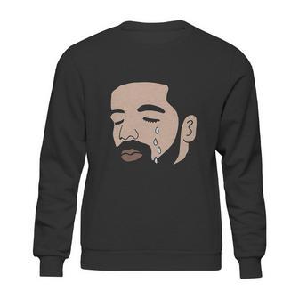 Drake Crying Black Sweatshirt | Favorety CA