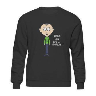 Drugs Are Bad Mkay Mr Mackey South Park Classic Guys Sweatshirt | Favorety CA