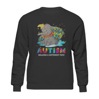 Dumbo Autism Walking A Different Path Sweatshirt | Favorety AU