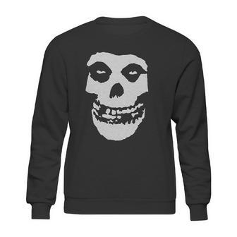 A And E Designs Misfits Fiend Skull Heather Sweatshirt | Favorety CA