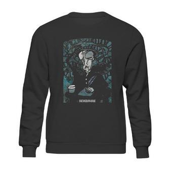 Edgar Allan Poe Nevermore Raven Sweatshirt | Favorety DE