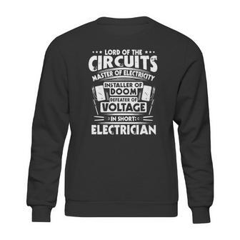 Electrician Sparky Electricity Lord Gift Present Sweatshirt | Favorety UK