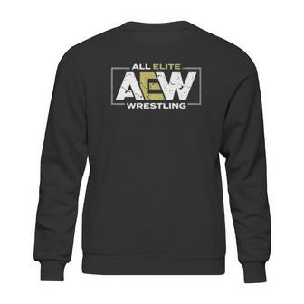 All Elite Aew Wrestling Aew Logo T Shirt Sweatshirt | Favorety CA