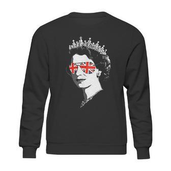 Elizabeth Ii Sunglasses Sweatshirt | Favorety DE