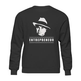 Entrepreneur With Al Capone Design Sweatshirt | Favorety AU