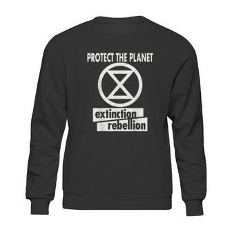 Extinction Rebellion In Green Rebel For Life Climate Change Sweatshirt | Favorety DE