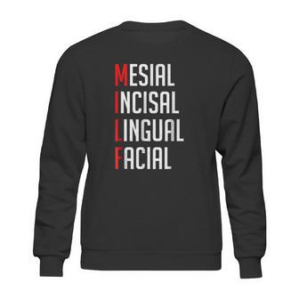 F Mesial Incisal Lingual Facial Sweatshirt | Favorety UK