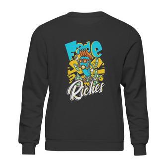 Fade To Riches Barber Hairstylist Sweatshirt | Favorety CA