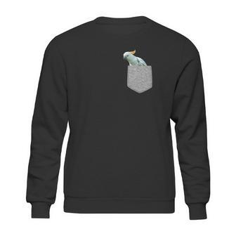 Fake Pocket Cockatoo Funny Bird In Your Pocket Tee Sweatshirt | Favorety AU