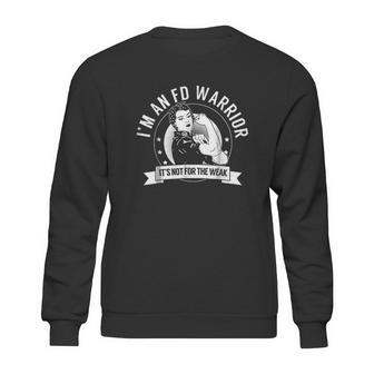 Fd Warrior Nftw Fibrous Dysplasia Awareness Sweatshirt | Favorety UK