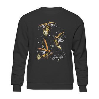 Fireflies Lightning Bug Firefly Nature Art Insect Sweatshirt | Favorety UK