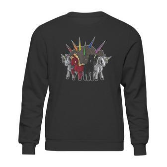 The Four Unicorns Of The Apocalypse Sweatshirt | Favorety