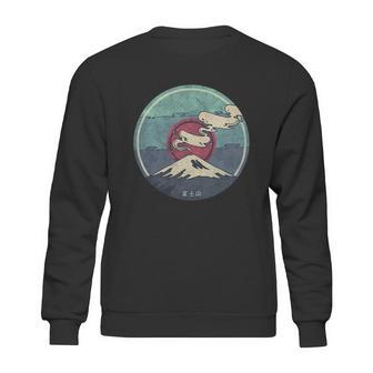 Fuji Volcano Classic Retro Sweatshirt | Favorety DE