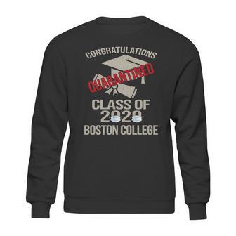 Funny 2020 Graduating Class Boston College University Retro Sweatshirt | Favorety UK