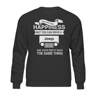 Funny Jeep S You Can Buy Happiness Sweatshirt | Favorety UK